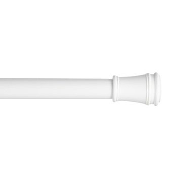 Kenney 5/8” Diameter Rogers Twist & Fit No Tools Adjustable Spring Tension Rod