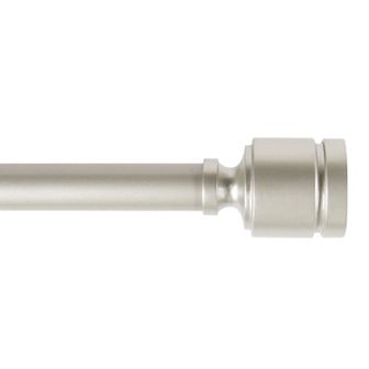 Kenney 1” Diameter Clark Value Decorative Adjustable Curtain Rod Set