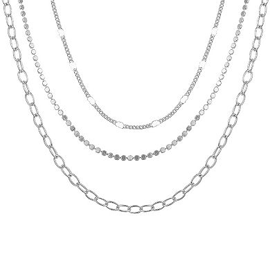 Isla & Alex Multi Chain Layered Necklace Set