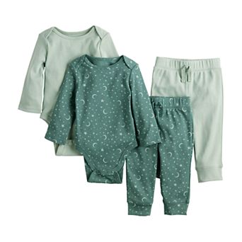 Baby & Toddler Jumping Beans® 4 pc Bodysuit and Pant Set