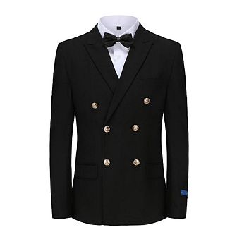 Braveman Men's Slim Fit 2 pc Double Breasted Suit