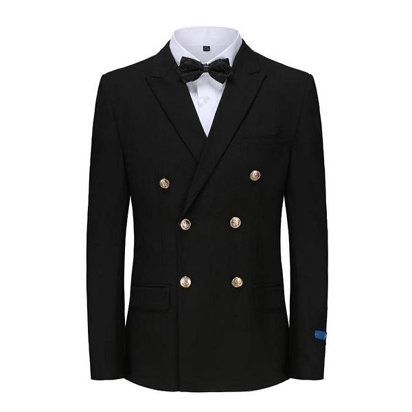 Braveman Men's Slim Fit 2-piece Double Breasted Suit