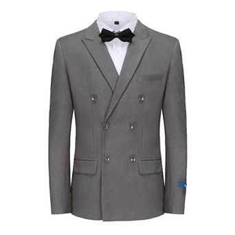 Braveman Men's Slim Fit 2 pc Double Breasted Suit