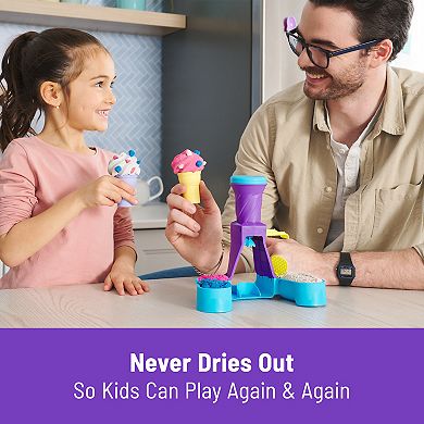Kinetic Sand Soft Serve Station 14-oz. Play Sand