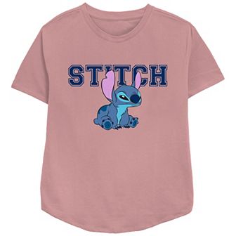 Disney's Lilo & Stitch Angry Sitting Stitch Relaxed Fit Women's Graphic Tee