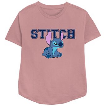 Disney's Lilo & Stitch Angry Sitting Stitch Relaxed Fit Women's Graphic Tee