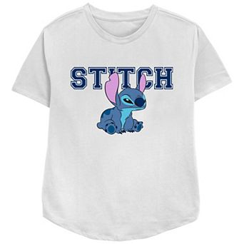 Disney's Lilo & Stitch Angry Sitting Stitch Relaxed Fit Women's Graphic Tee