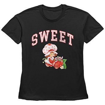 Women's Strawberry Shortcake Sweet Basic Fit Graphic Tee