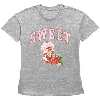Women's Strawberry Shortcake Sweet Basic Fit Graphic Tee
