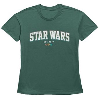 Women's Star Wars Est. 1977 Basic Fit Graphic Tee
