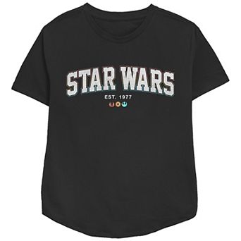 Women's Star Wars Est. 1977 Relaxed Fit Graphic Tee