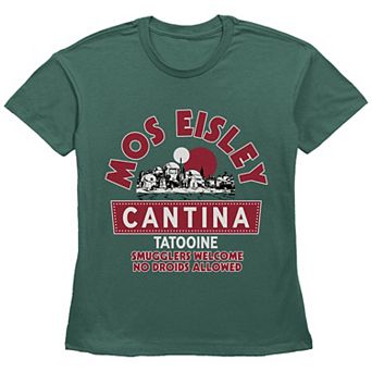 Women's Star Wars Mos Eisley Cantina Tatooine Basic Fit Graphic Tee