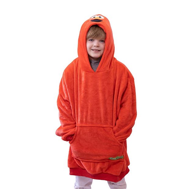 Sesame Street Elmo Toddler Boys Fleece Pullover Hoodie Red 2T