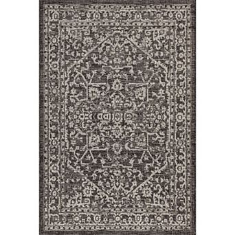 Malta Bohemian Medallion Textured Weave Indoor/outdoor Area Rug