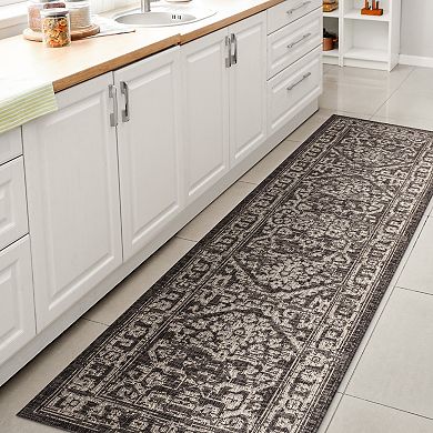 Malta Bohemian Medallion Textured Weave Indoor/outdoor Area Rug