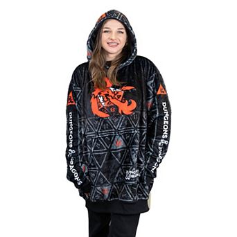 Unisex Dungeons & Dragons Snugible - Reversible Blanket Hoodie Pillow