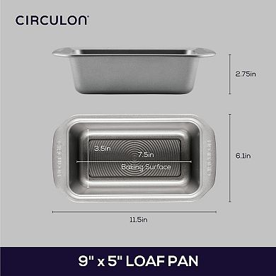 Circulon® Nonstick Bakeware 9-in. x 5-in. Loaf Pan