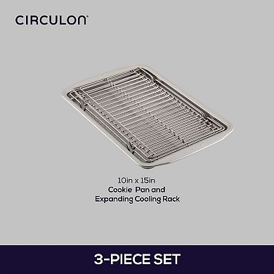 Circulon® Bakeware Baking Sheet Pan and Cooling Racks Set