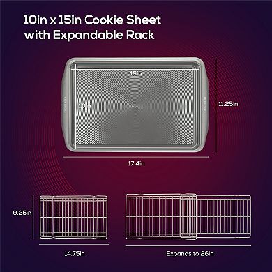 Circulon® Bakeware Baking Sheet Pan and Cooling Racks Set