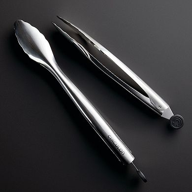Circulon® Tools Stainless Steel Kitchen Tongs 2-piece Set