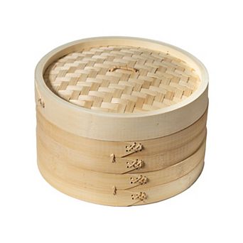 Joyce Chen 10" 2 tier Bamboo Steamer Basket