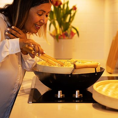 Joyce Chen 10" 2-Tier Bamboo Steamer Basket