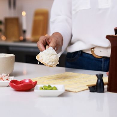 Joyce Chen 3-Piece Sushi Making Kit with Sushi Roller