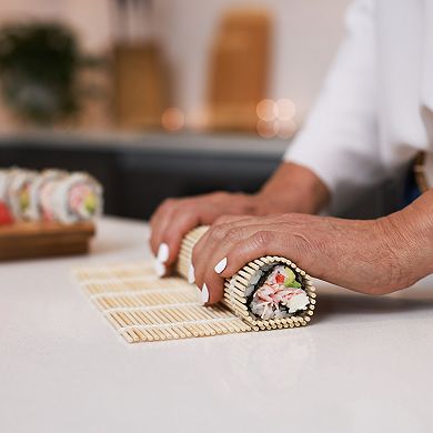 Joyce Chen 3-Piece Sushi Making Kit with Sushi Roller