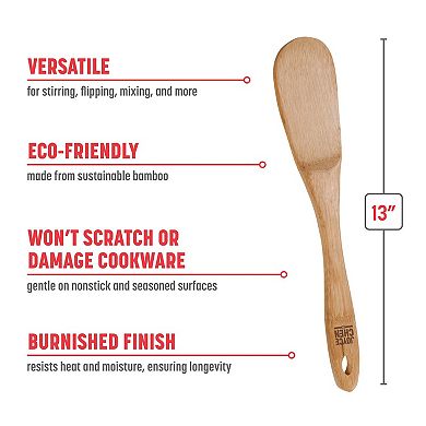 Joyce Chen 13" All Purpose Bamboo Spatula