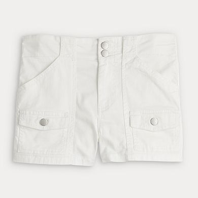 Juniors' Harper & Ivy Cargo Pocket Shorts
