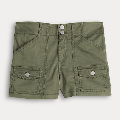 Clothing Cargo Shorts Kohls Juniors' Harper Ivy Cargo Pocket Shorts