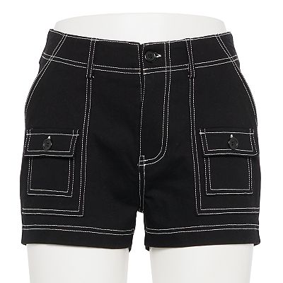 cargo shorts kohls womens black shorts