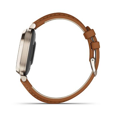 Garmin Lily Classic Women's Leather Strap Smartwatch