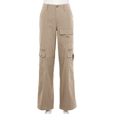 Juniors' Harper & Ivy Cargo Pocket Pants