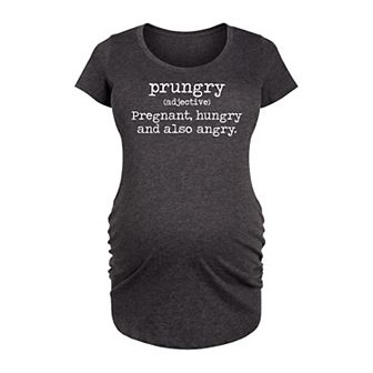 Maternity Prungry Definition Graphic Tee