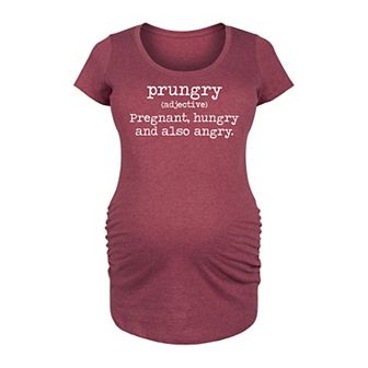 Maternity Prungry Definition Graphic Tee