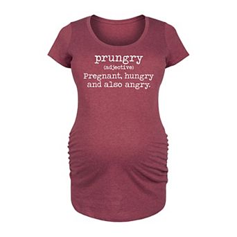 Maternity Prungry Definition Graphic Tee