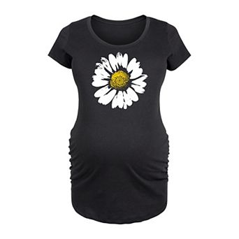 Maternity Big Daisy Graphic Tee