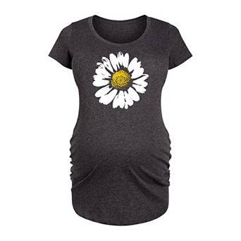 Maternity Big Daisy Graphic Tee