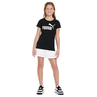 Girls 7-16 PUMA Core Pack Logo Jersey Short Sleeve Graphic Tee