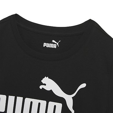 Girls 7-16 PUMA Core Pack Logo Jersey Short Sleeve Graphic Tee