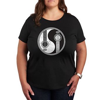 Plus Yin Yang Guitar Graphic Tee