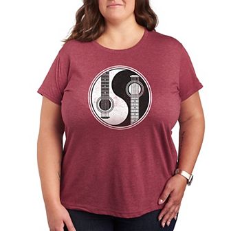 Plus Yin Yang Guitar Graphic Tee