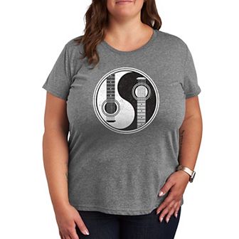 Plus Yin Yang Guitar Graphic Tee