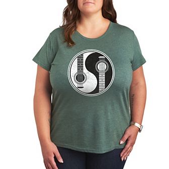 Plus Yin Yang Guitar Graphic Tee