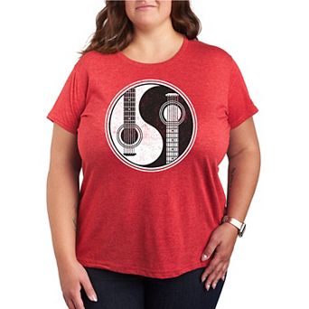 Plus Yin Yang Guitar Graphic Tee