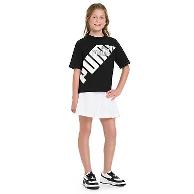 Girls 7-16 PUMA Power Pack Jersey Logo Fashion Tee