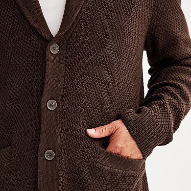 Men's Sonoma Goods For Life® Heavyweight Shawl Cardigan