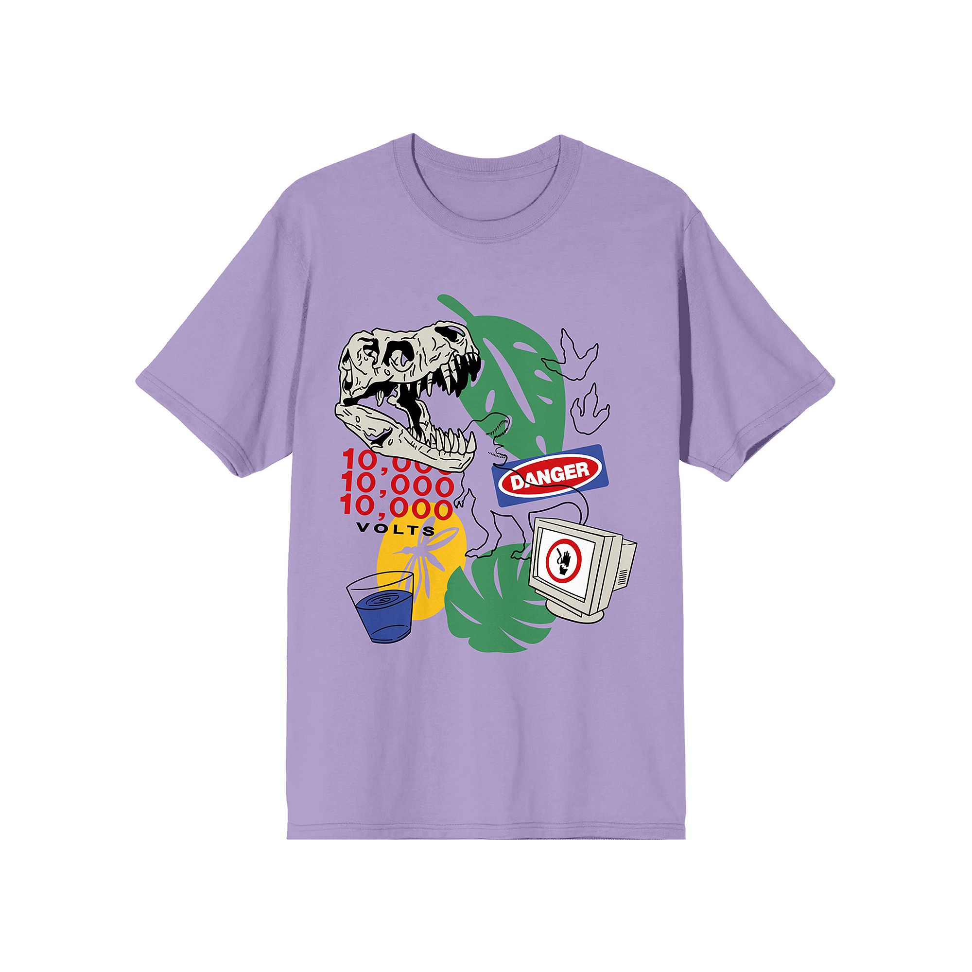 Juniors Bioworld Jurassic Park Collage Short Sleeve Graphic Tee, Girls, S