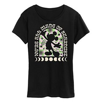 Disney's Mickey Mouse Plus Made Of Stardust Graphic Tee